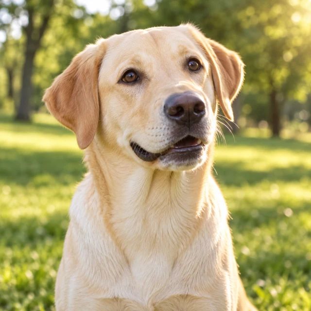 Jasny labrador